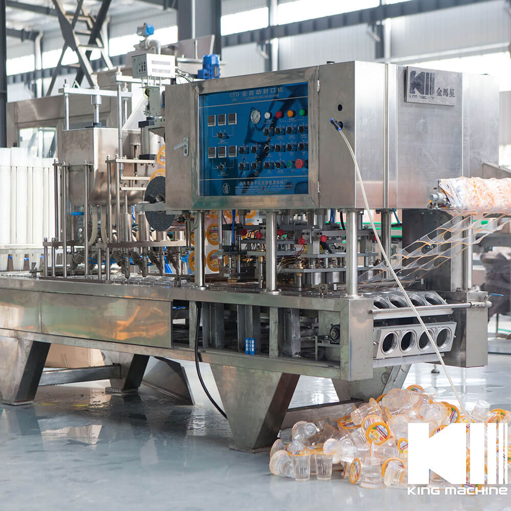 Automatic Cup Filling And Sealing Machine