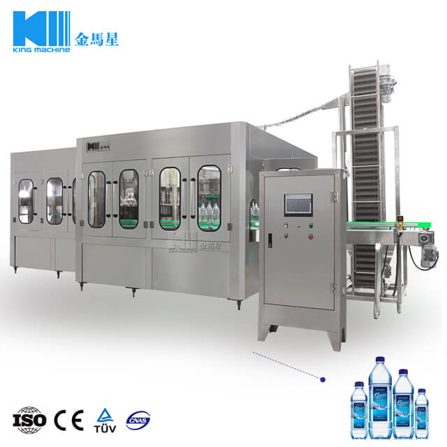 CGF50-50-12 Mineral Water Filling Machine (3-in-1, 20000B/H, 500ml)