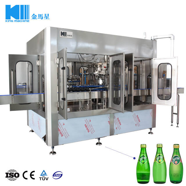 Automatic Soda Carbonated Soft Drinks Bottling Machine