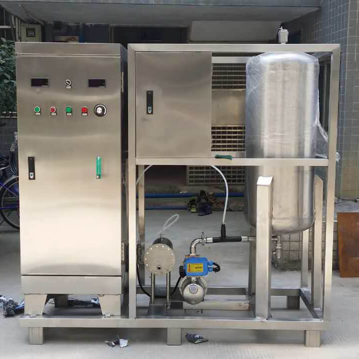 Ozone Generator (Air Source) With Mixing Tower