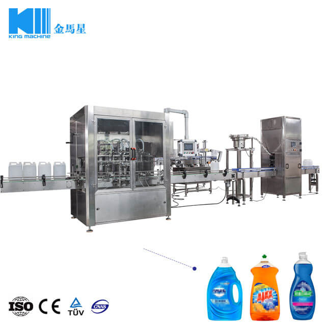 Hair Soap, Dishwashing Soap, Floorwashing Soap Filling Machine for 28-90oz Bottle