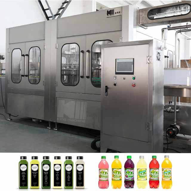 Fruit Juice Bottling Machine 12000BPH RCGF32-32-12 