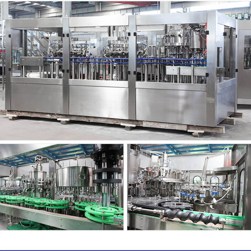 4 in 1 Hot Juice With Pulp Hot Filling Machine