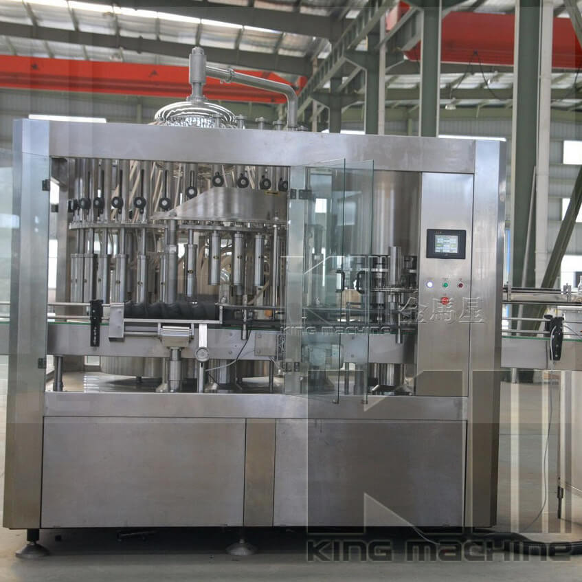 Wine Glass Bottle Vacuum Filling Machine