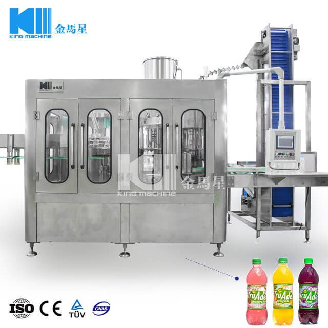 Juice/Tea Hot Filling Machine 3000BPH RCGF 14-12-4 
