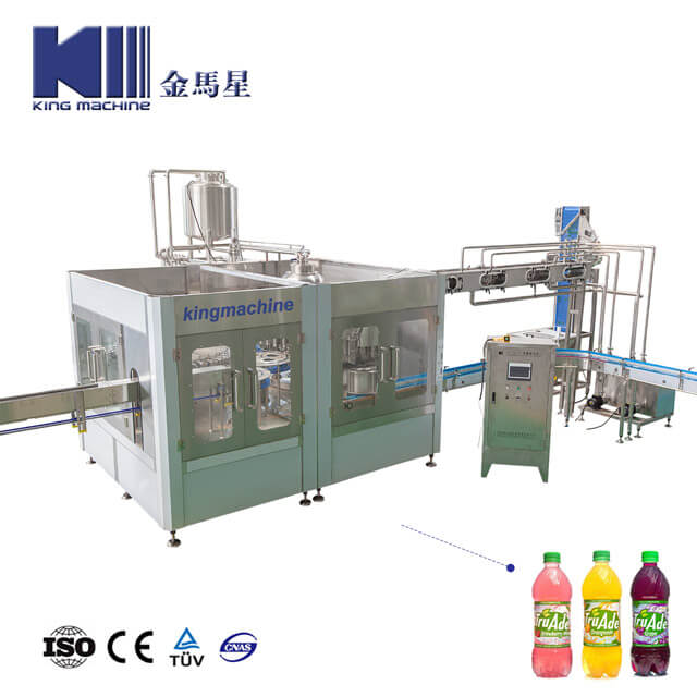 Automatic Asepsis Mango Juice Bottle Filling Plant Machine Monoblock