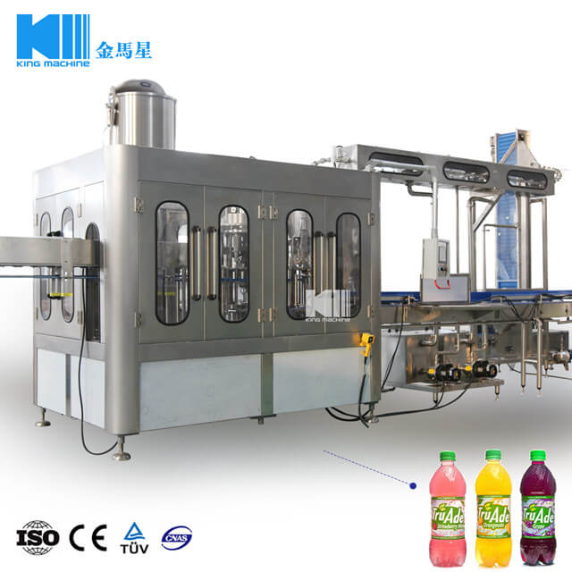 Aseptic Juice Drinking Bottling Machine 5000BPH RCGF 18-18-6 