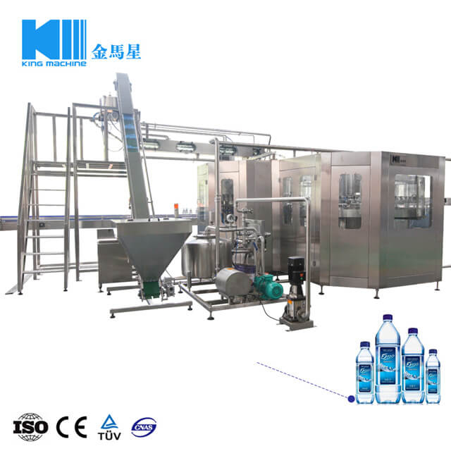 3-in-1 Liquid Water Filling Machine (24000B/H 500ml) CGF60-40-15 