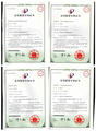 The patent certificate of zhangjiagang king machine