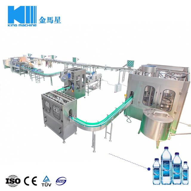 10000BPH Automatic Mineral Pure Water Filling Bottling Production Line