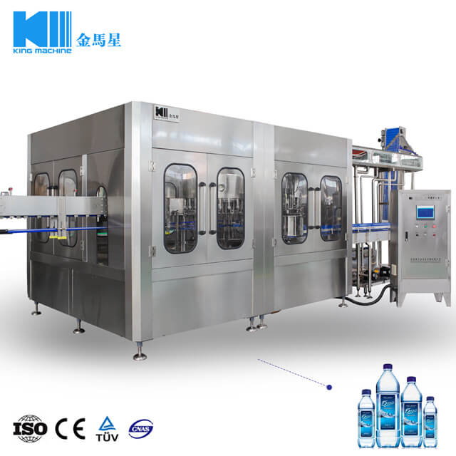 10000BPH Automatic Mineral Pure Water Filling Bottling Production Line
