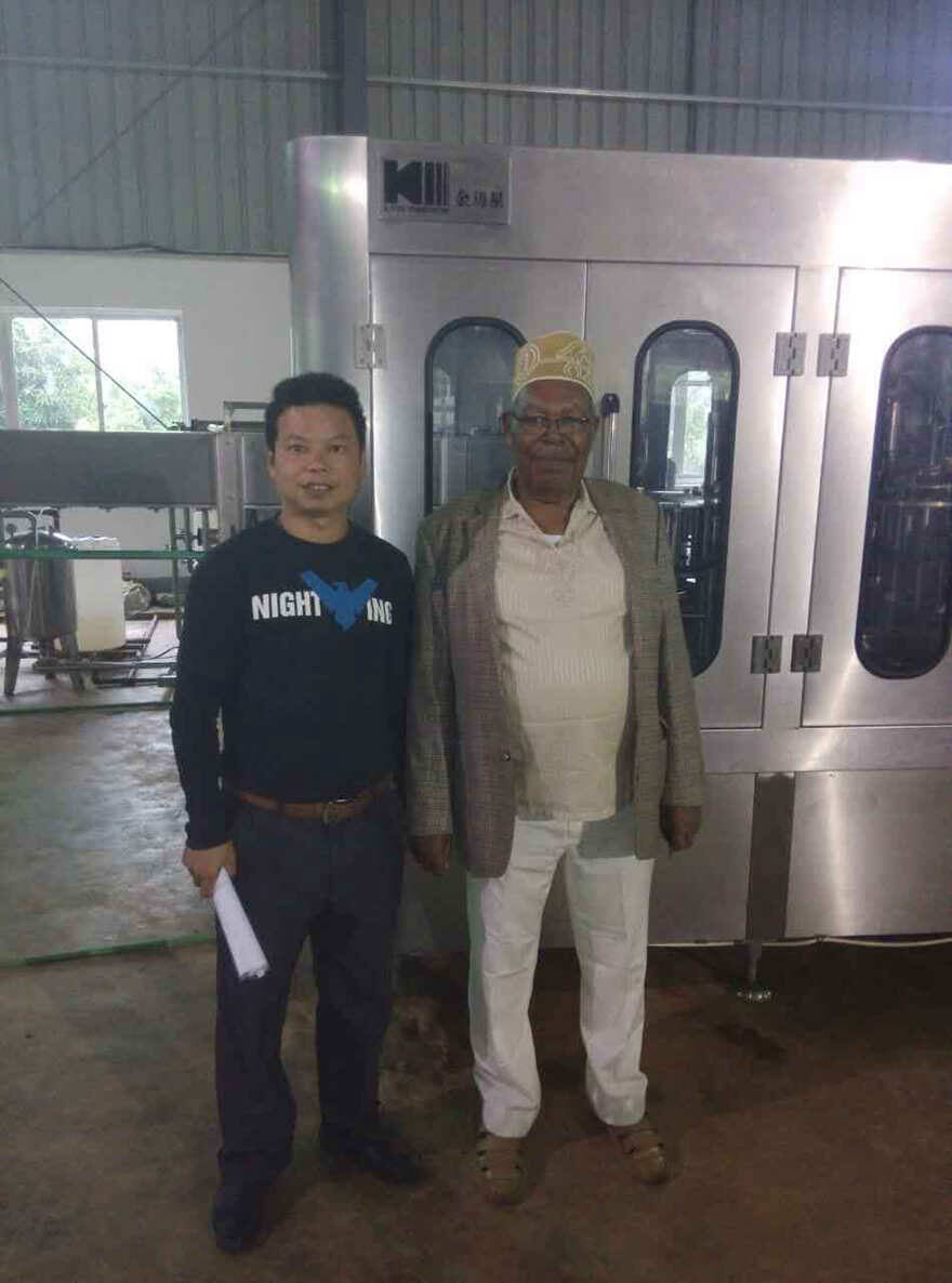 water treatmene system and filling production line