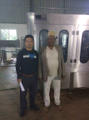 King machine’s engineer went to Tanzania to install and debug machine