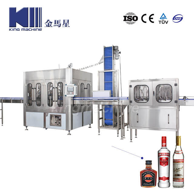 Negative Pressure Glass Bottle Filling Machine